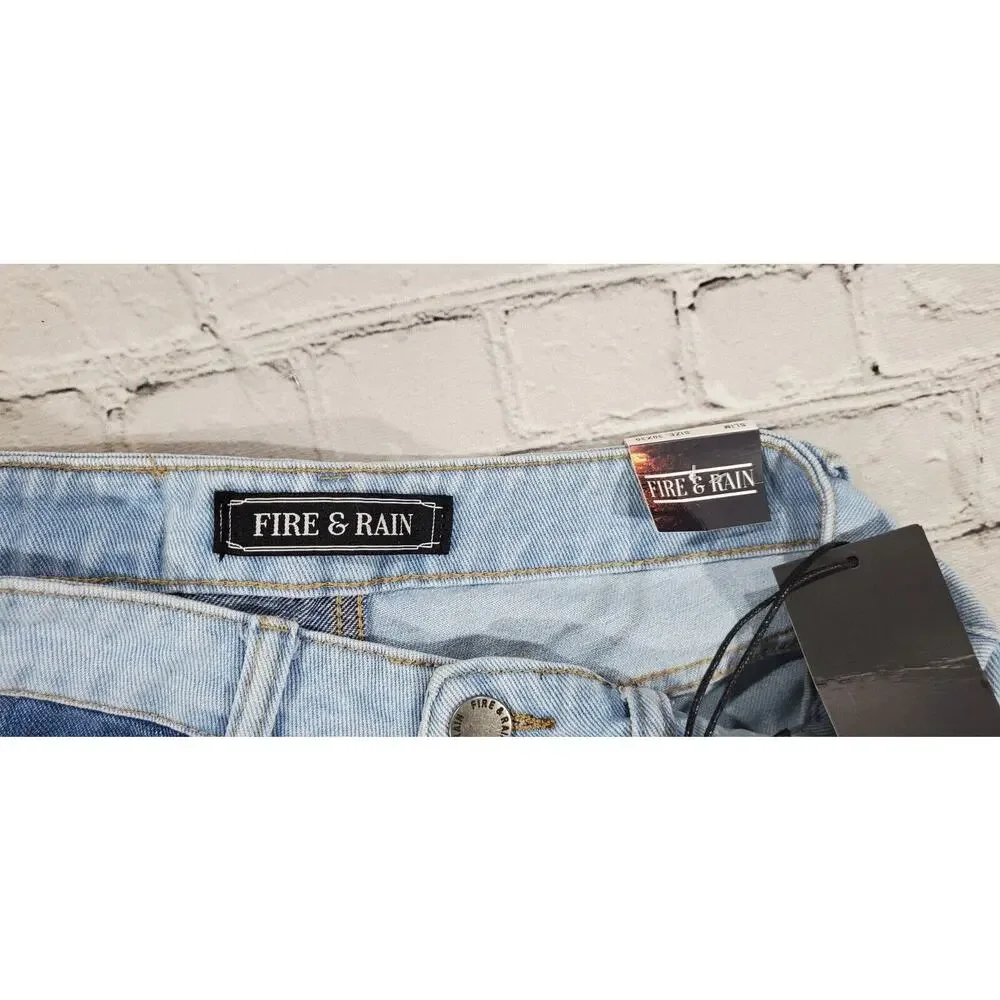 Fire & Rain Slim Light Medium Wash Jeans MENS SIZE 30X30